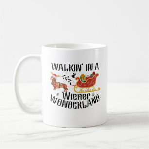 Walking In A Wiener Wonderland Coffee Mug