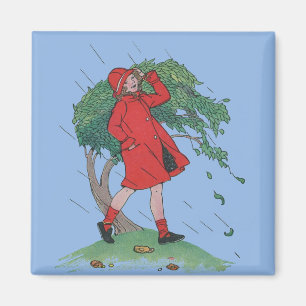 walking in the rain magnet