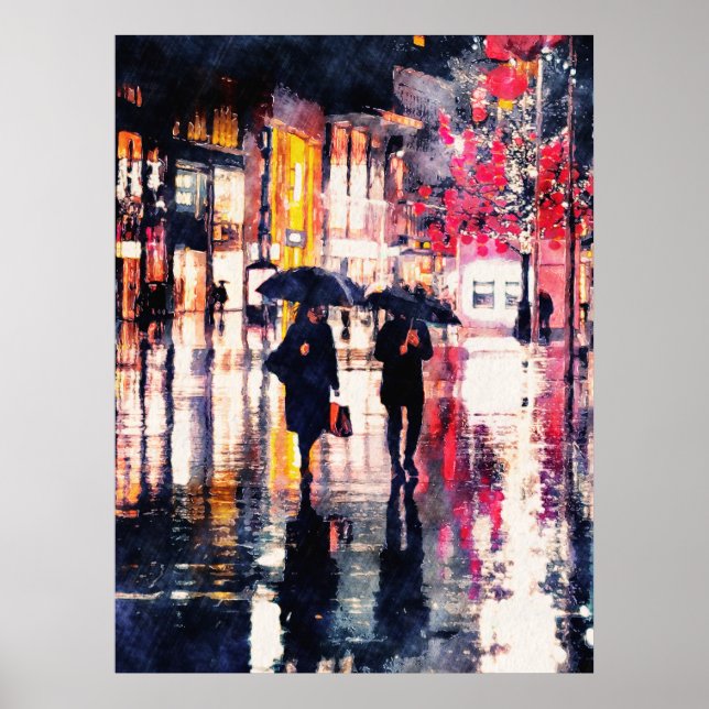 Walking In The Rain Poster (Front)