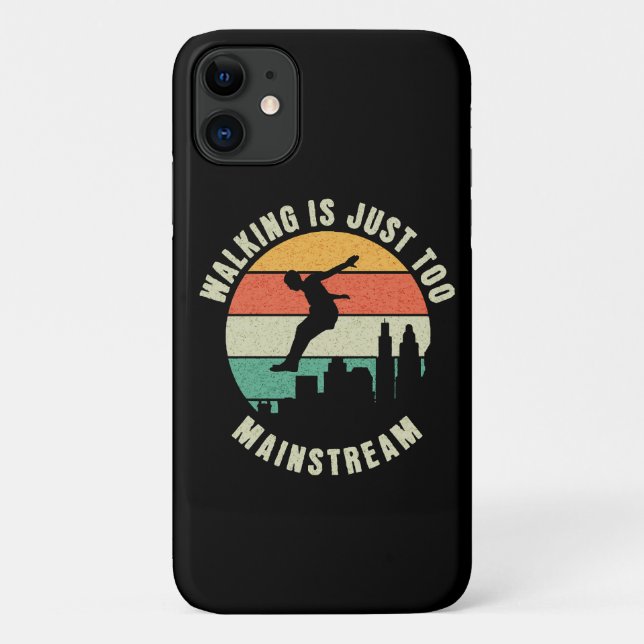 Walking Is Just Too Mainstream Case-Mate iPhone Case (Back)