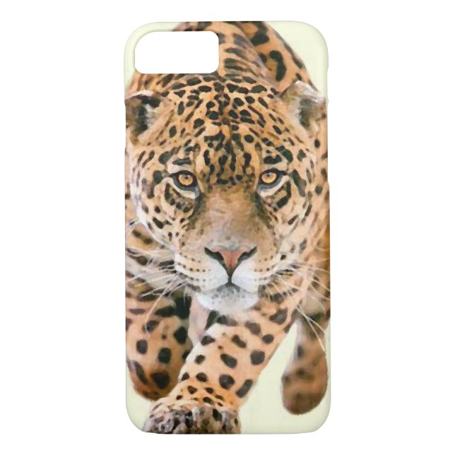 Walking Jaguar Eyes Case-Mate iPhone Case (Back)