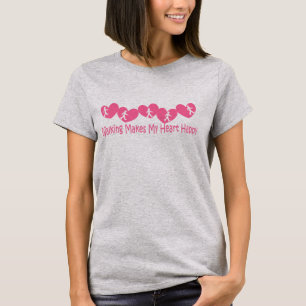 Walking Makes My Heart Happy T-Shirt