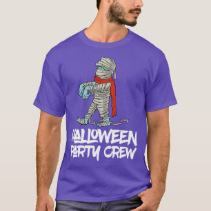 Walking Mummy Halloween Matching Costume T-Shirt