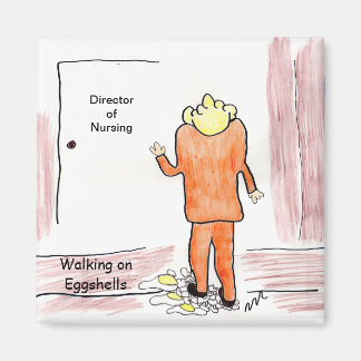 Walking on Egg Shells Magnet