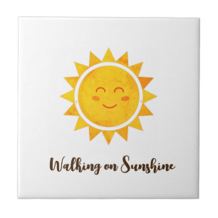 Walking on Sunshine Tile