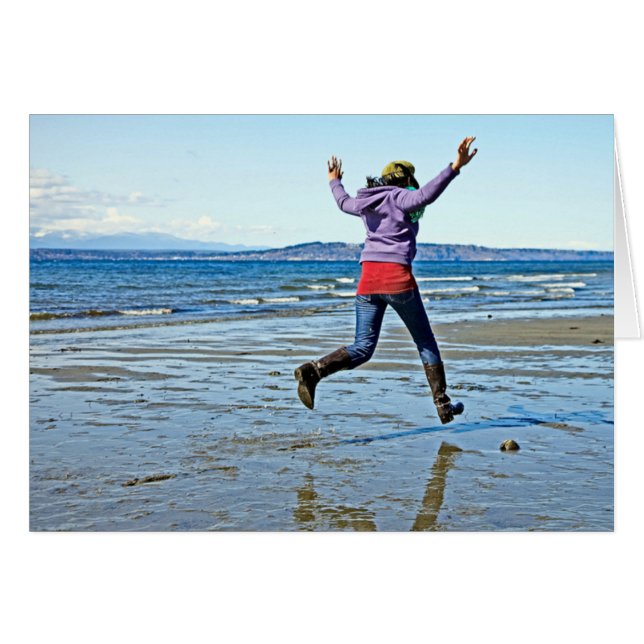 Walking on Water Card (Front Horizontal)