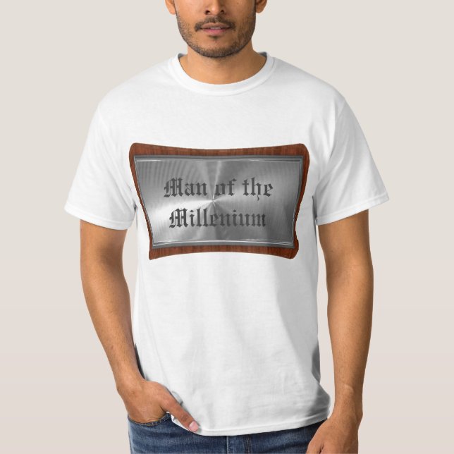 Walking Plaque T-shirt (Front)