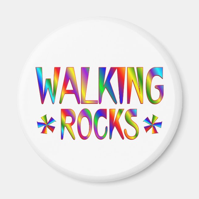 Walking Rocks Magnet (Front)
