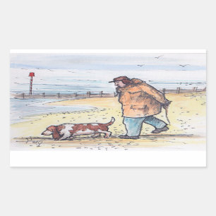 Walking the dog - 02 sticker