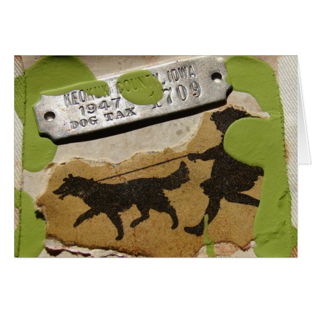 Walking The Dog ATC (Front Horizontal)