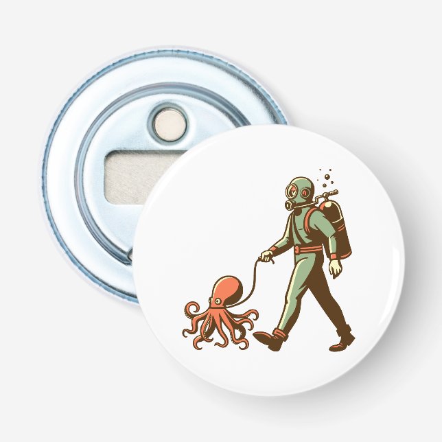 Walking the octopus bottle opener (Front)