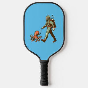 Walking the octopus pickleball paddle