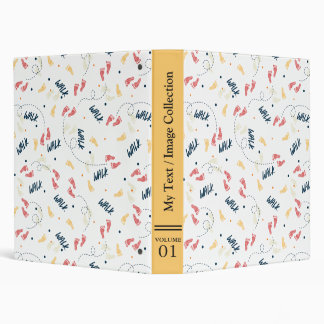 Walking Together: Adventure Footprint Pattern Binder