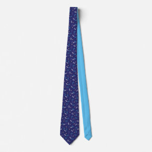 Walking Together: Adventure Footprint Silhouette Tie