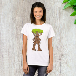 Walking Tree Character Fantasy Tree Creature T-Shirt