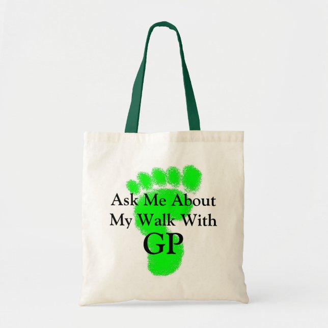 Walking with GP Tote Bag (Front)