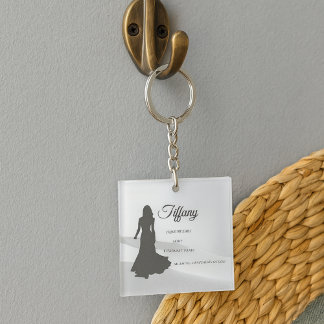 Walking With Grace Acrylic Keychain