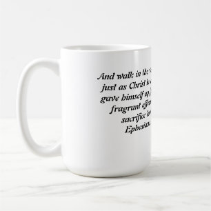Walking  with jesus coffee mug