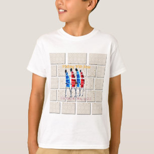 Walking With Jesus Hakuna Matata Inspired Beautifu T-Shirt