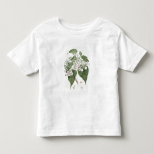 Walkuffa No.5 Dombeya torrida (w/c over graphite o Toddler T-shirt