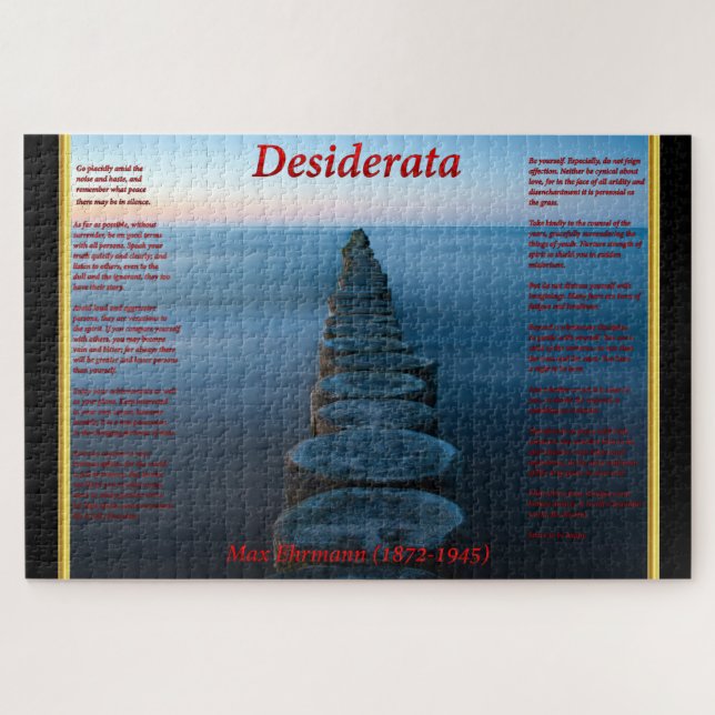 Walkway onto the ocean with wooded pillions jigsaw puzzle (Horizontal)