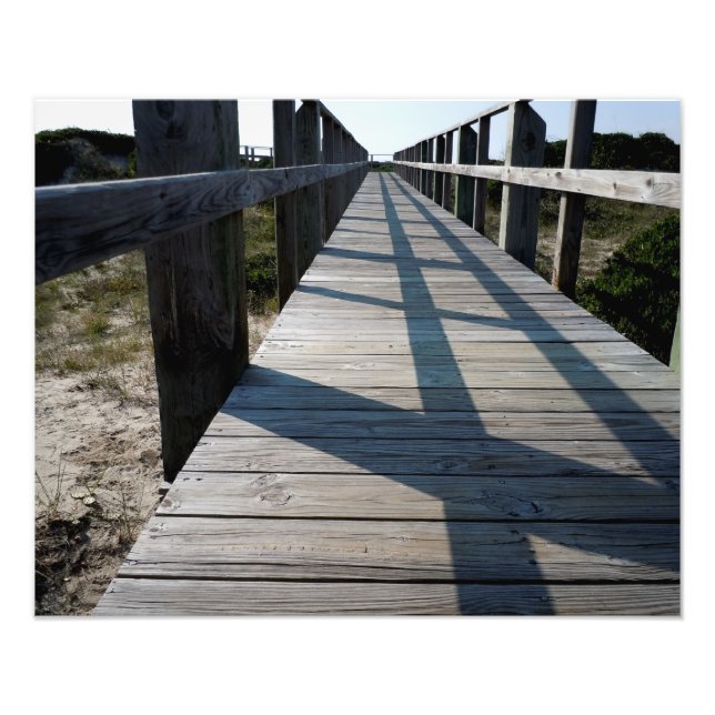 Walkway to the Beach Photo Print (Front)