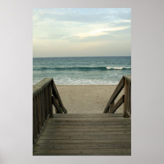 Walkway to the Beach Poster