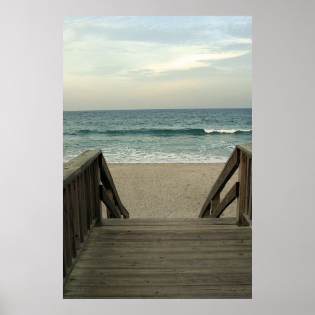 Walkway to the Beach Poster (Front)