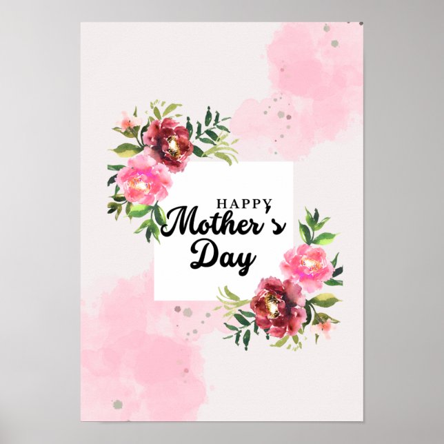 Wall art happy Mother day (Front)