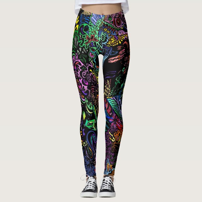 Wall art leggings (Front)