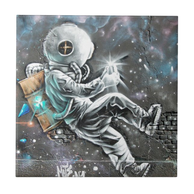 Wall Art Mural Painting Graffiti Tile (Front)