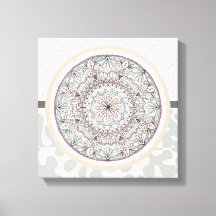 Wall Art Neutral Coloured Medallion