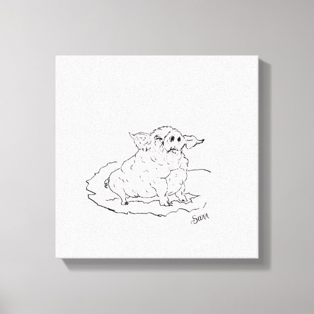 Wall Art : Oink (Front)