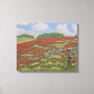 Wall Art Poppy Field