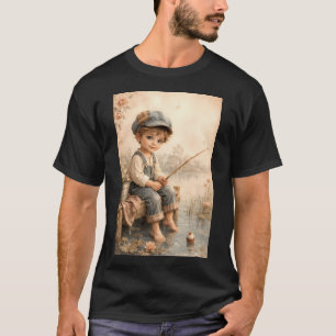 Wall Art - Postcard - ILLUSTRATION #3 - Lakeside N T-Shirt