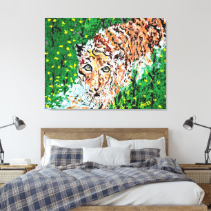 Wall Art : Tiger On The Prowl