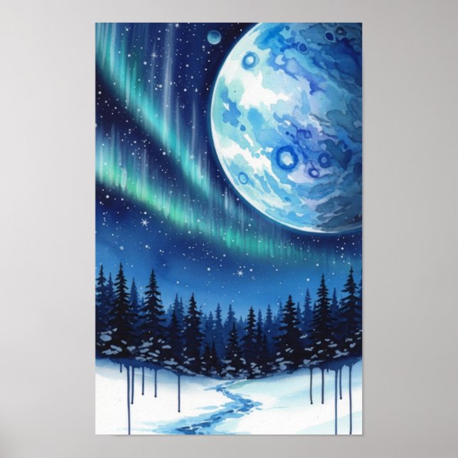 Wall art. Winter fantasy Poster (Front)