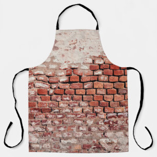 Wall brick brick wall apron