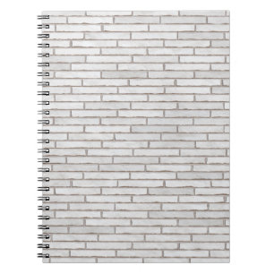Wall bricks template structure notebook