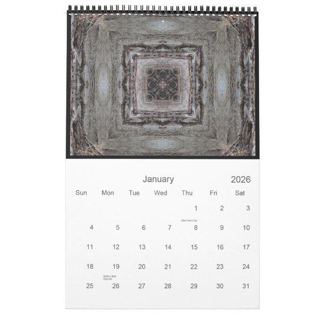 Wall Calendar 11" x 17" (Jan 2026)