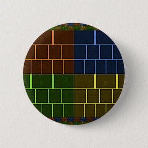 Wall canvas 2 inch round button