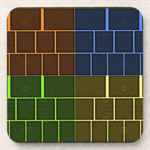 Wall canvas coaster