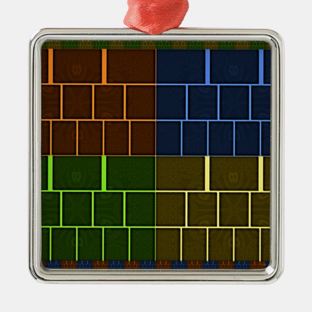 Wall canvas metal ornament (Front)