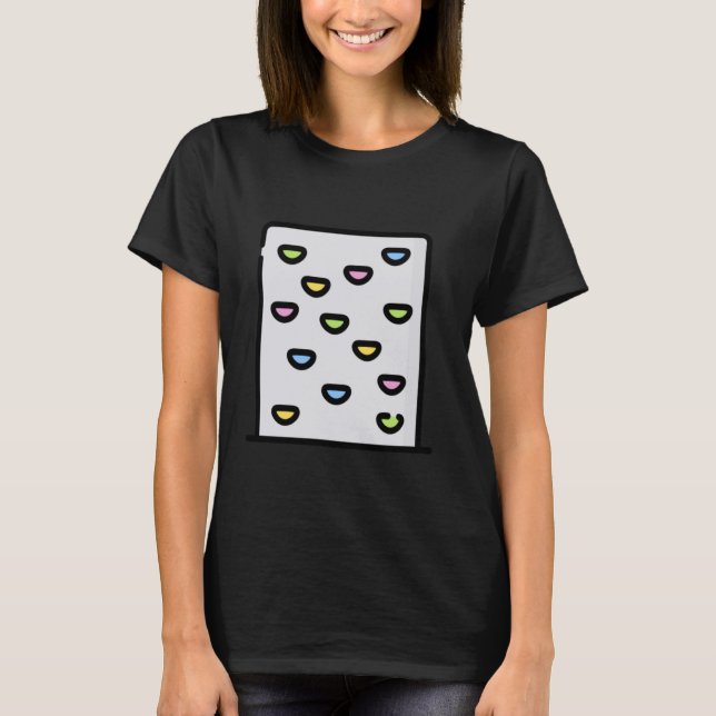 Wall Climber Rock Mountain Climbing T-Shirt (Front)