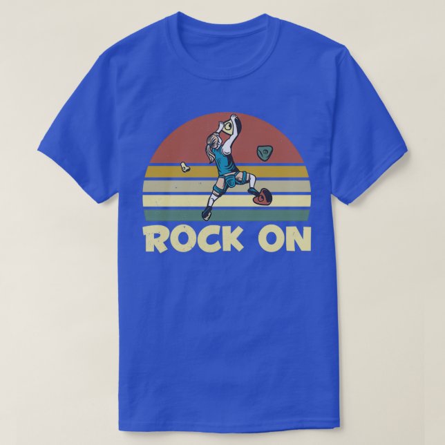 Wall Climbing Girl Indoor Bouldering Woman T-Shirt (Design Front)