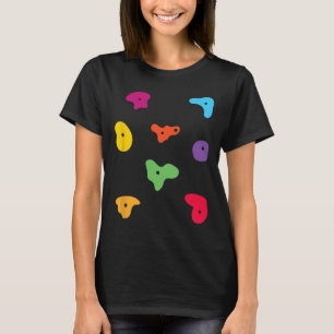 Wall Climbing Indoor Rock Climbers Action Sports A T-Shirt