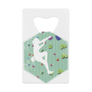 Wall Climbing Rock Climbing Indoor Action Gift Credit Card Bottle Opener