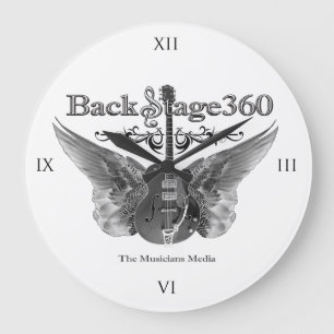 Wall Clock - 10.75" Round Acrylic 