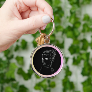 wall clock 2025 keychain