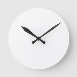 Wall Clock, 8" Round Acrylic Clock